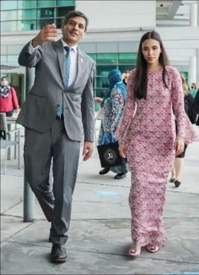 Visit of HRH Tengku Puteri Iman Afzan