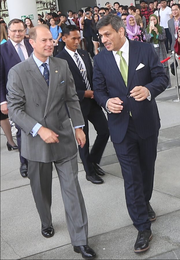 Visit by His Royal Highness Prince Edward